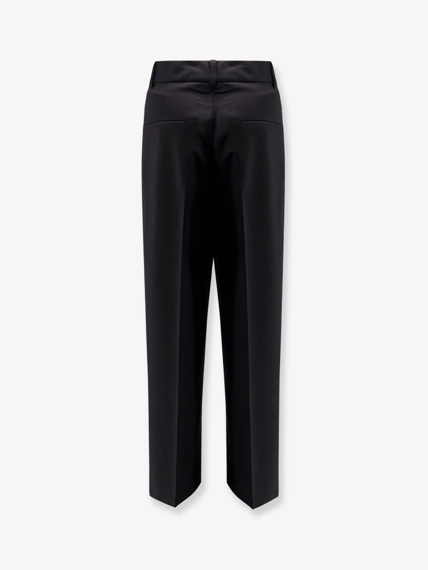 Rohe Women's Midwaist Wool Blend Trousers Black