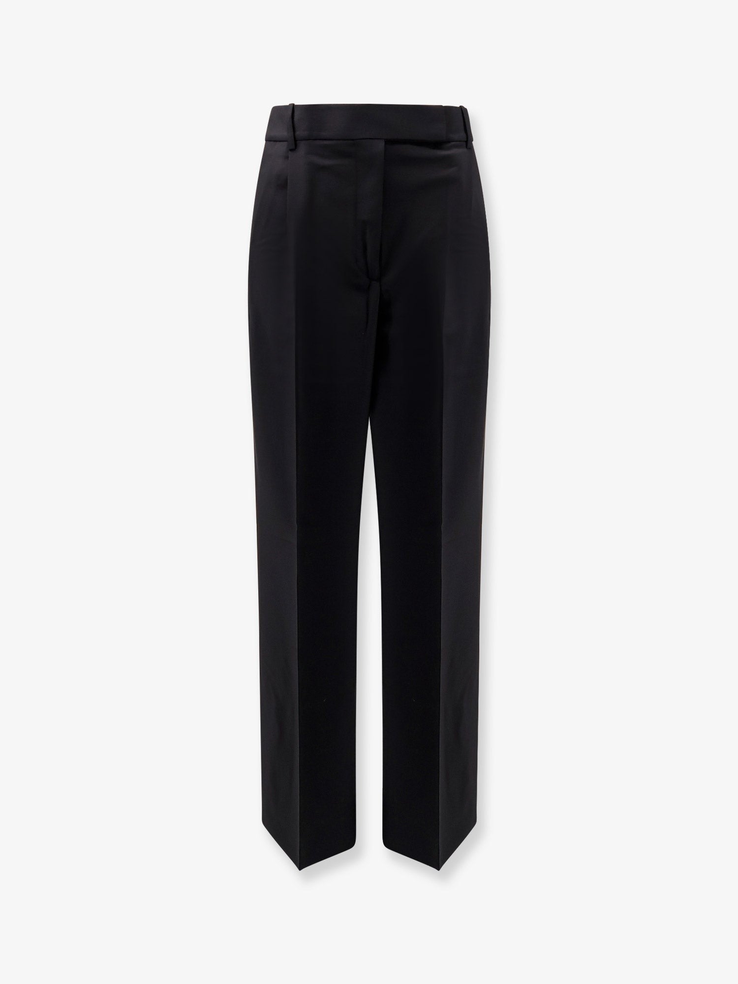 Rohe Women's Midwaist Wool Blend Trousers Black