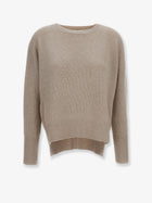 Lisa Yang Women's Mila Cashmere Sweater Beige