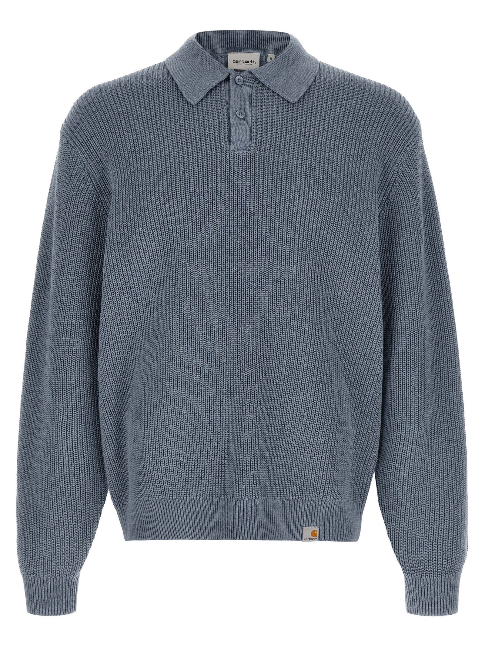Carhartt Wip Miles Polo Shirt Blue