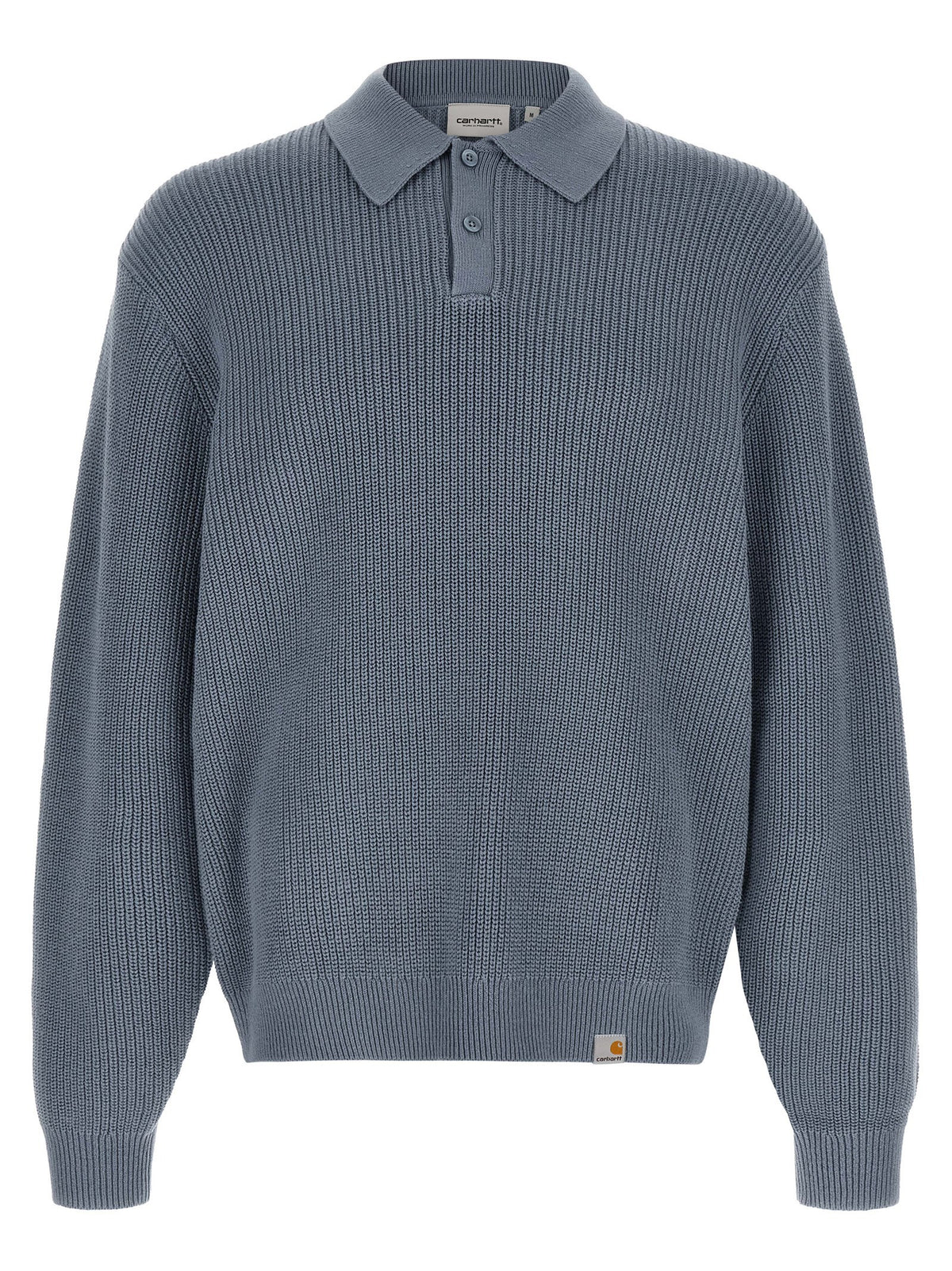 Carhartt Wip Miles Polo Shirt Blue