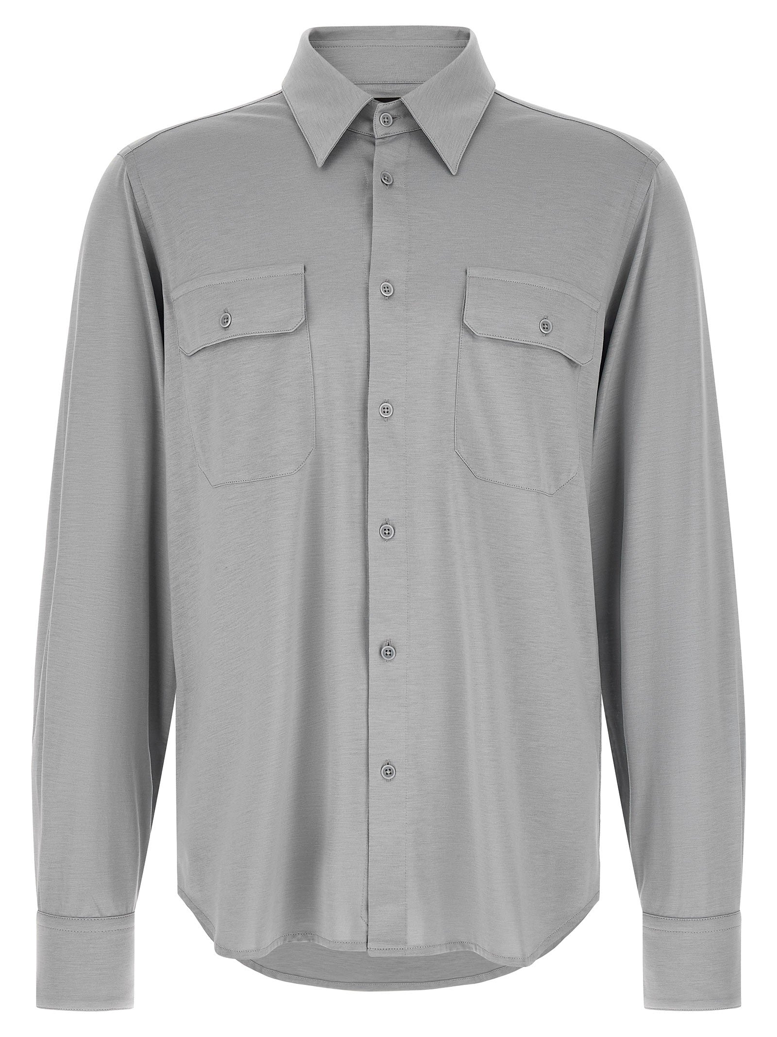 Tom Ford Military Shirt Grey