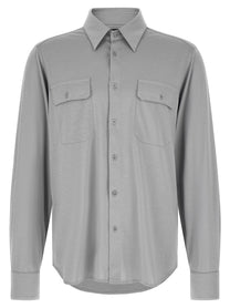 Tom Ford Military Shirt Grey