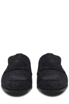 Mille885 Men's Suede Loafers Blue, view 3