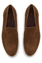 Mille885 Men's Suede Loafers Brown, view 5
