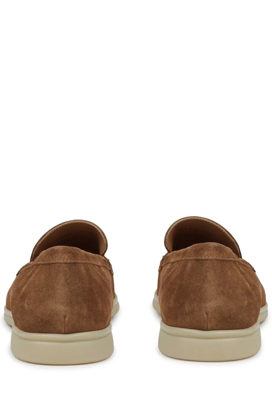 Mille885 Men's Suede Loafers Brown, view 4