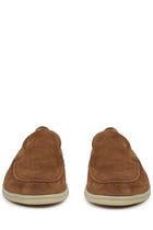 Mille885 Men's Suede Loafers Brown, view 3