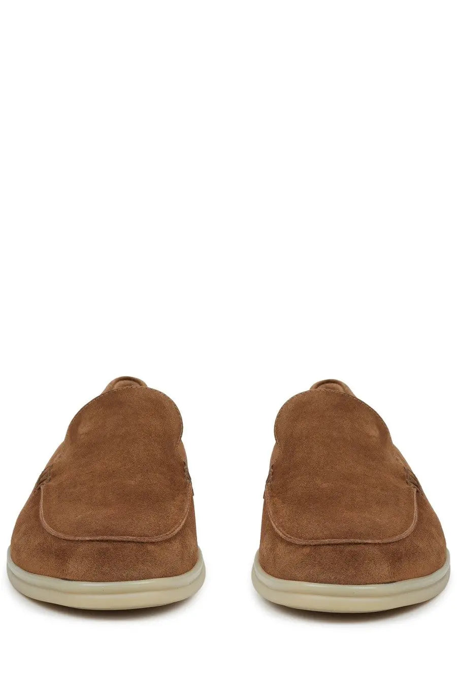 Mille885 Men's Suede Loafers Brown, view 3