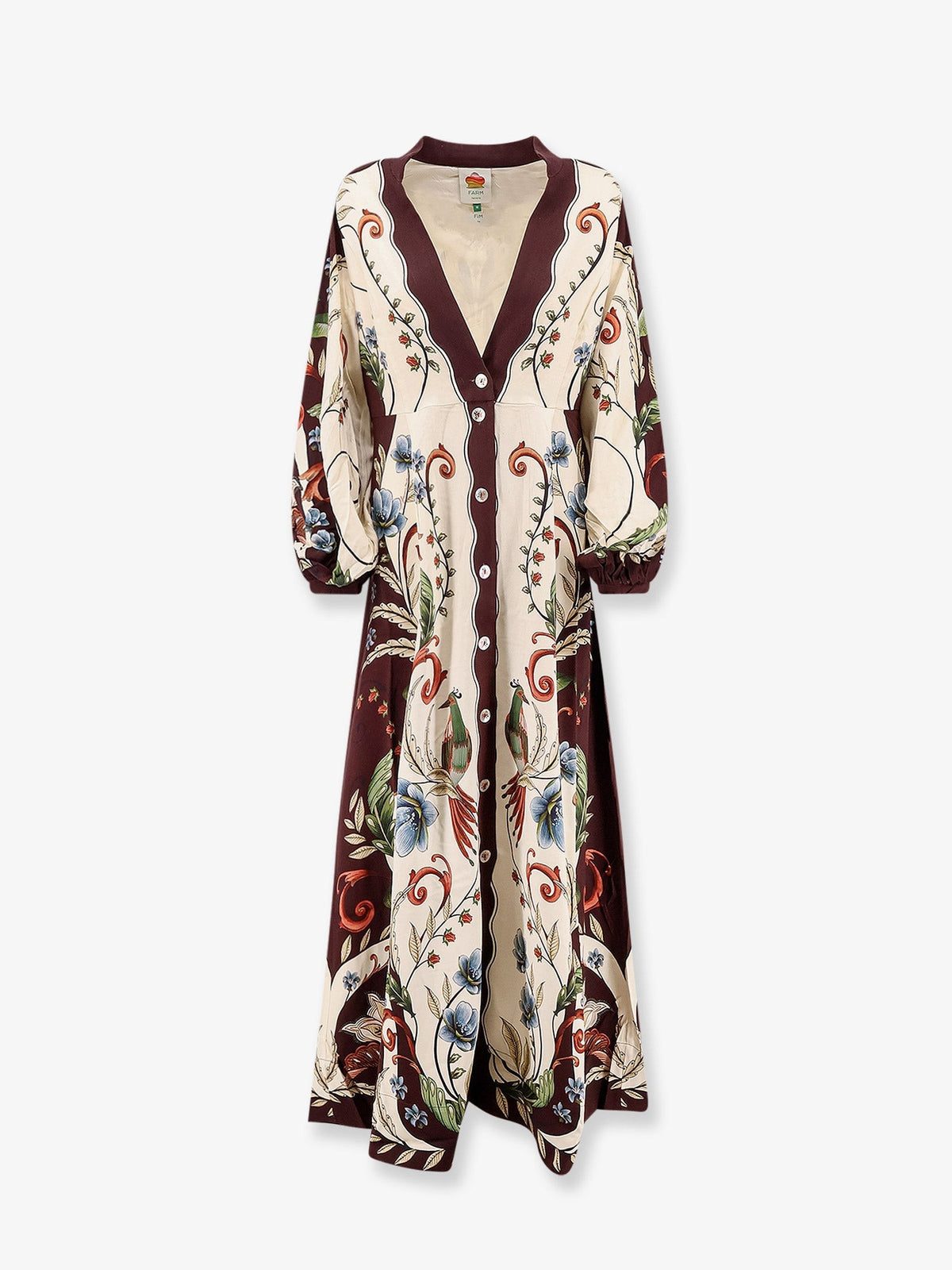 FARM Rio Women's Millena Maxi Dress White
