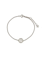 Tory Burch Women's Miller Chain Bracelet Silver