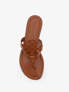Tory Burch Women's Miller Leather Thong Sandals Beige