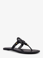 Tory Burch Women's Miller Leather Thong Sandals Black