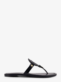 Tory Burch Women's Miller Leather Thong Sandals Black