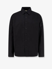 Entire Studios Unisex Miller Oversize Cotton Shirt Black