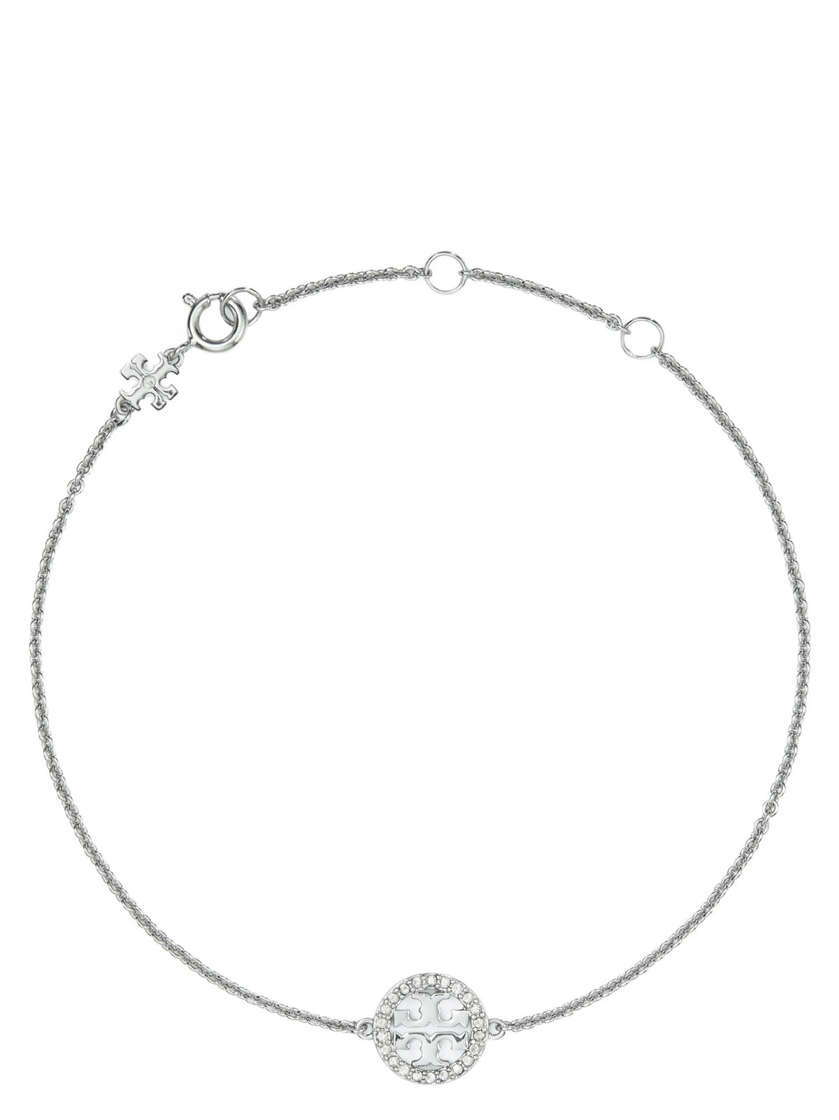 Tory Burch Miller Pavé Bracelet Silver