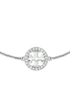 Tory Burch Miller Pavé Bracelet Silver