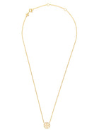 Tory Burch Miller Pavé Necklace Gold