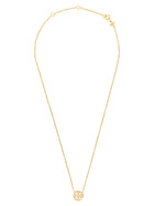Tory Burch Miller Pavé Necklace Gold