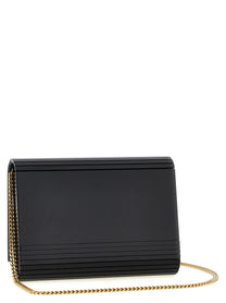 Saint Laurent Minaudière Vicky Crossbody Bag Black, view 2