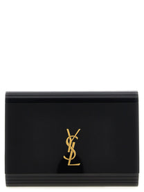 Saint Laurent Minaudière Vicky Crossbody Bag Black