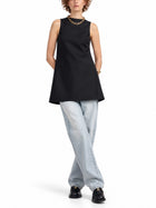 Balenciaga Women's Mini Dress Line Black