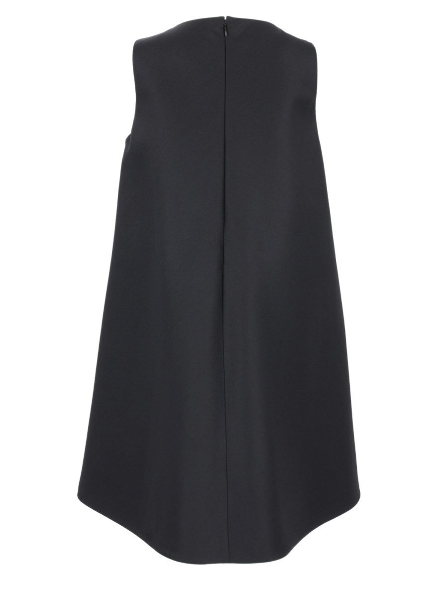 Balenciaga Women's Mini Dress Line Black