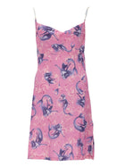 Versace Jeans Couture Women's Satin Mini Dress Blue