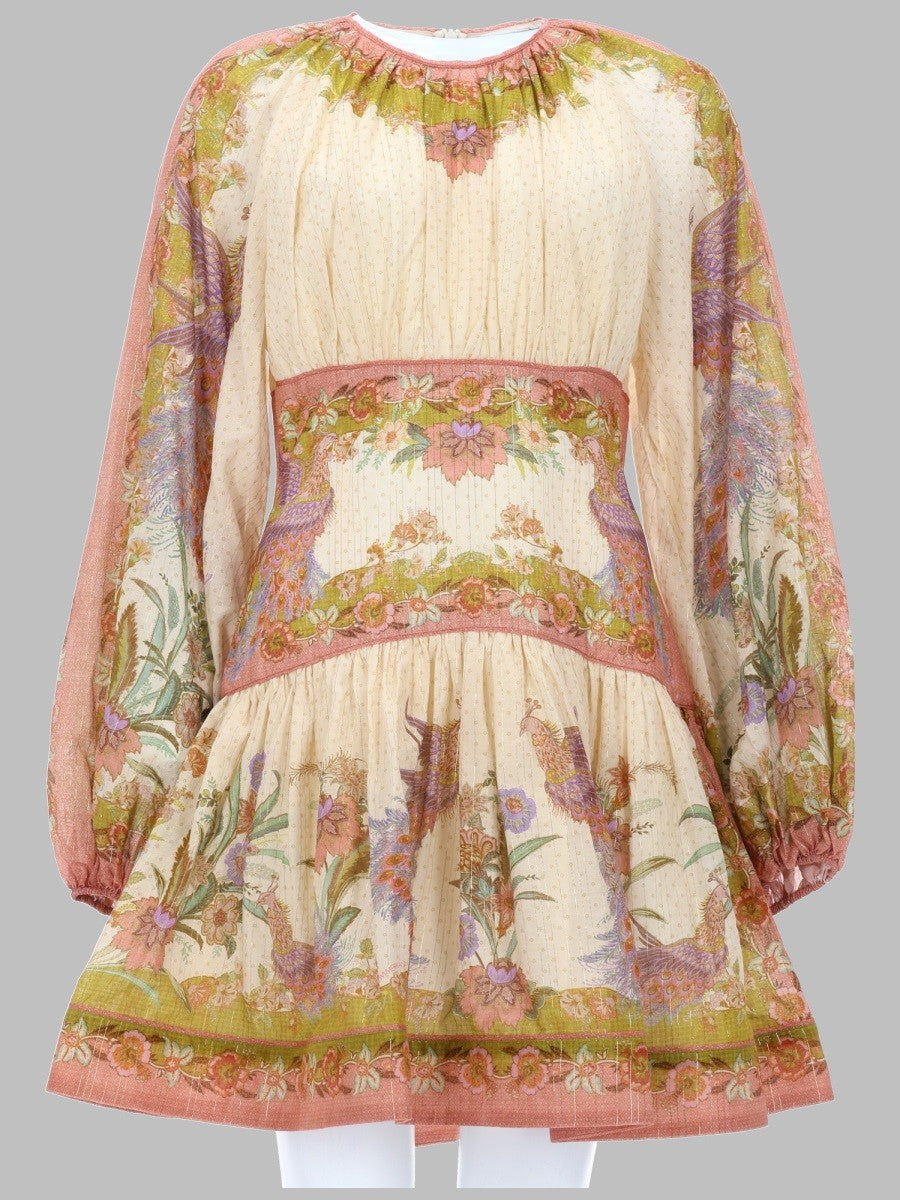 Zimmermann Women's Mini Abito Indra Multicolor