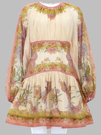 Zimmermann Women's Mini Abito Indra Multicolor