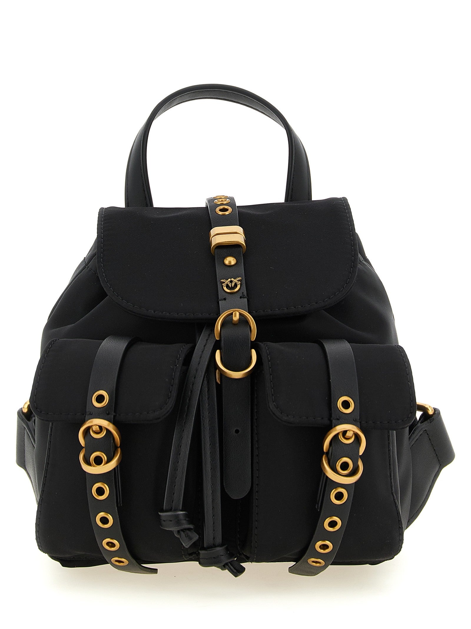 Pinko Mini Backpack Black