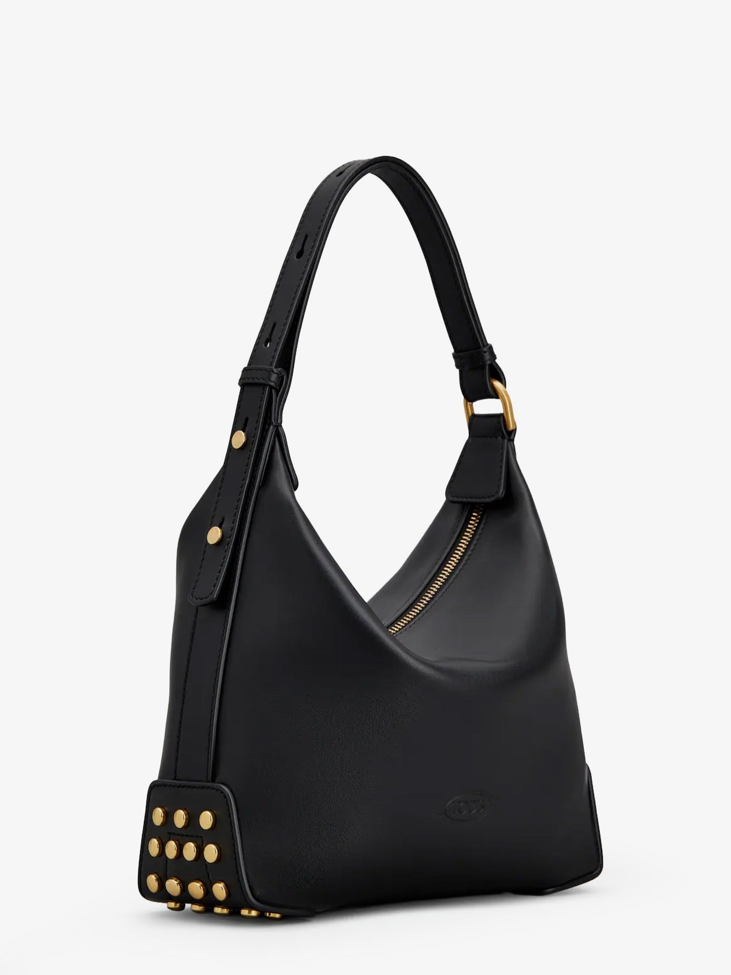 Tod's Women's Mini Bag Metal Dots Leather Shoulder Bag Black