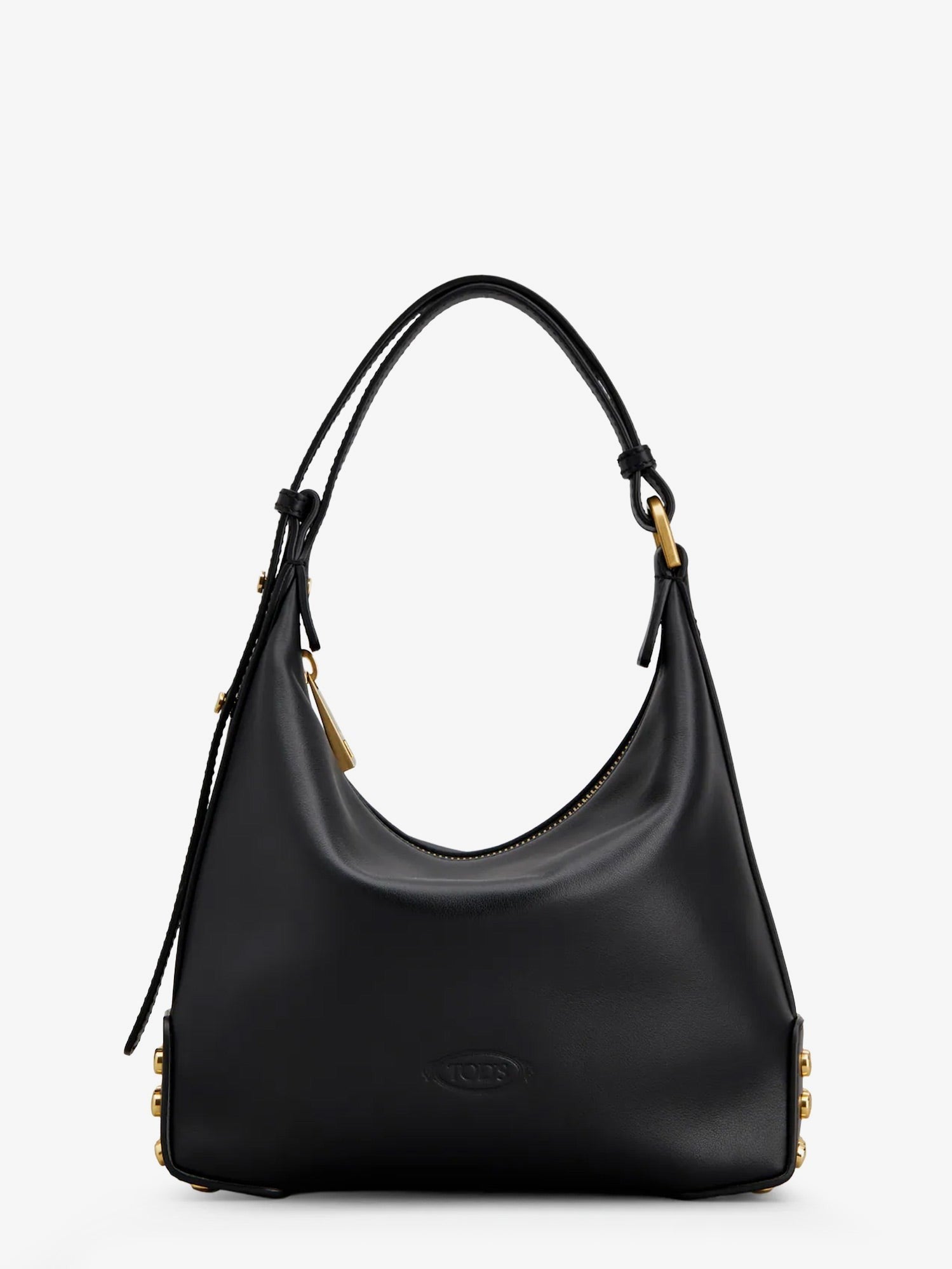 Tod's Women's Mini Bag Metal Dots Leather Shoulder Bag Black