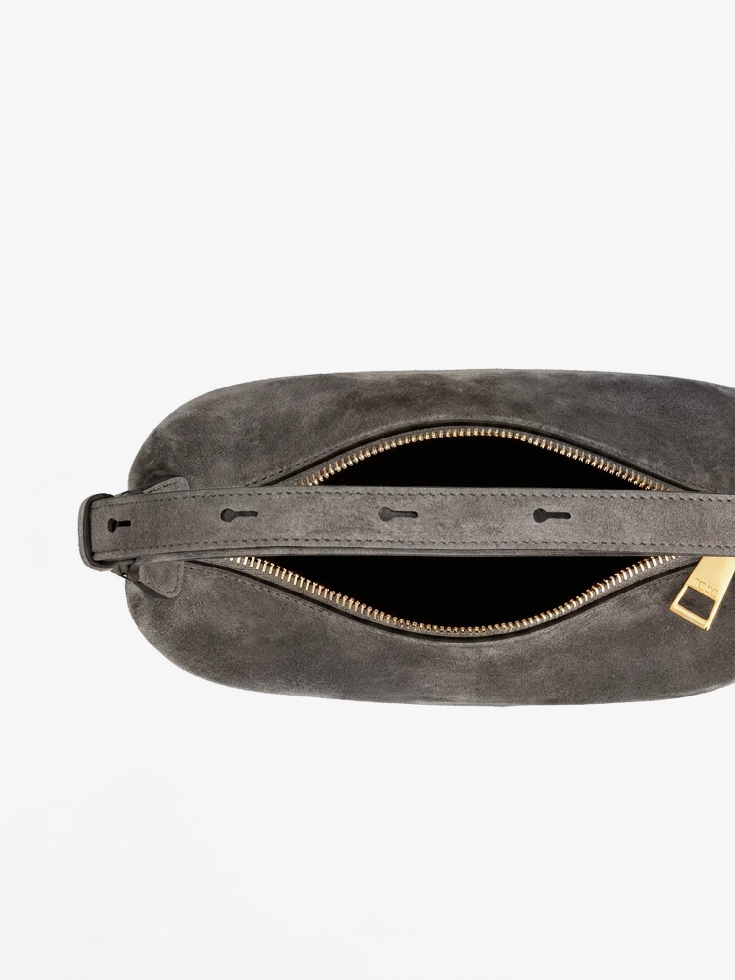 Tod's Women's Mini Bag Metal Dots Suede Shoulder Bag Brown