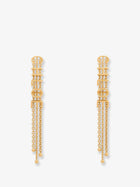 Chloé Women's Mini Belt Brass Earrings Gold