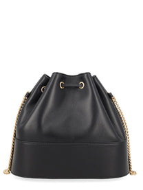 Valentino Women's Mini Borsa Secchiello Vlogo Signature Black