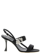 Roger Vivier Mini Bouquet Sandals Black