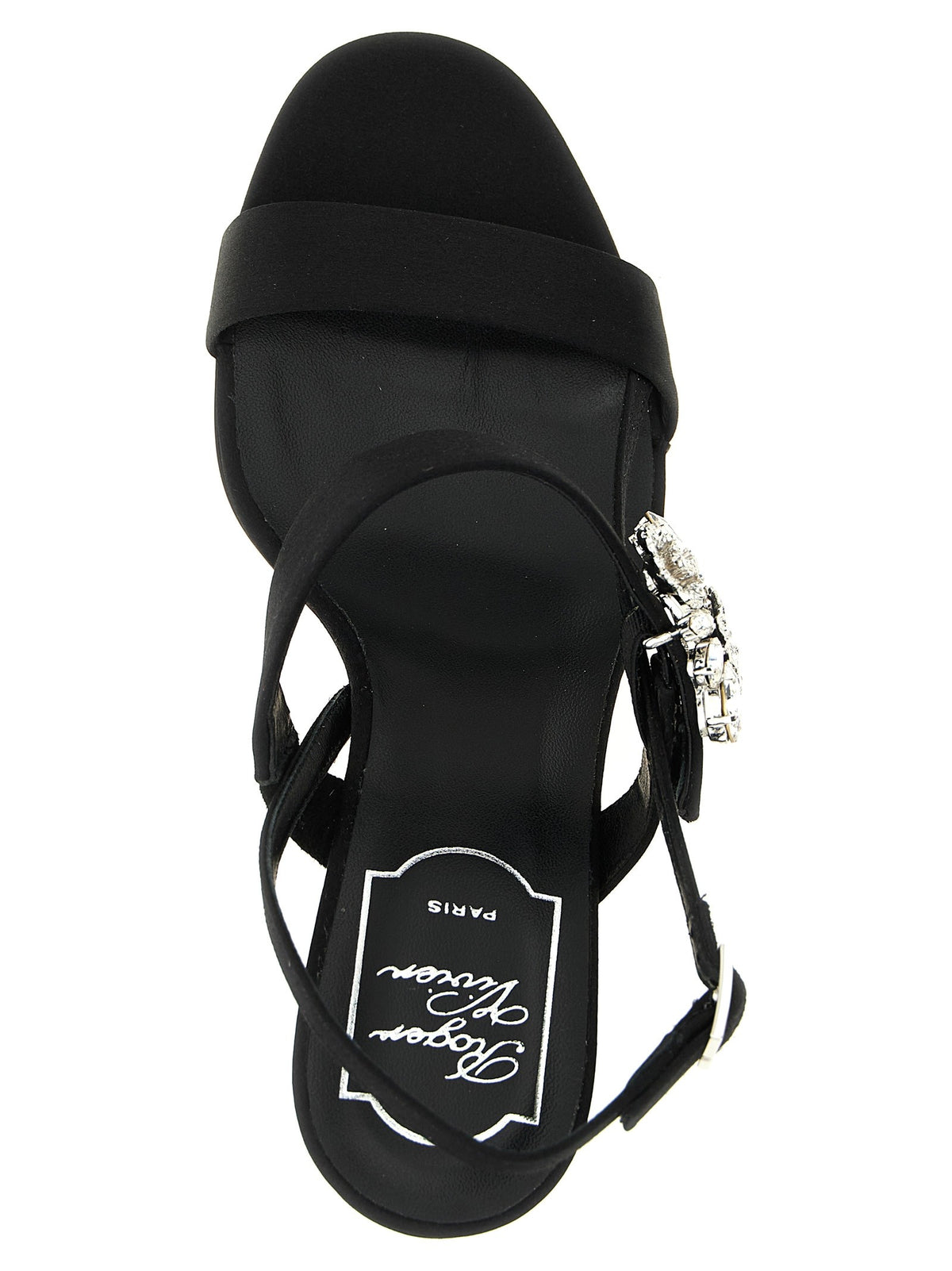 Roger Vivier Mini Bouquet Sandals Black