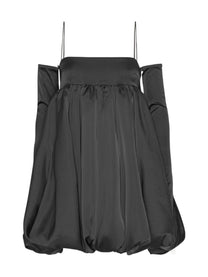 ROTATE Birger Christensen Women's Mini Bubble Dress Black