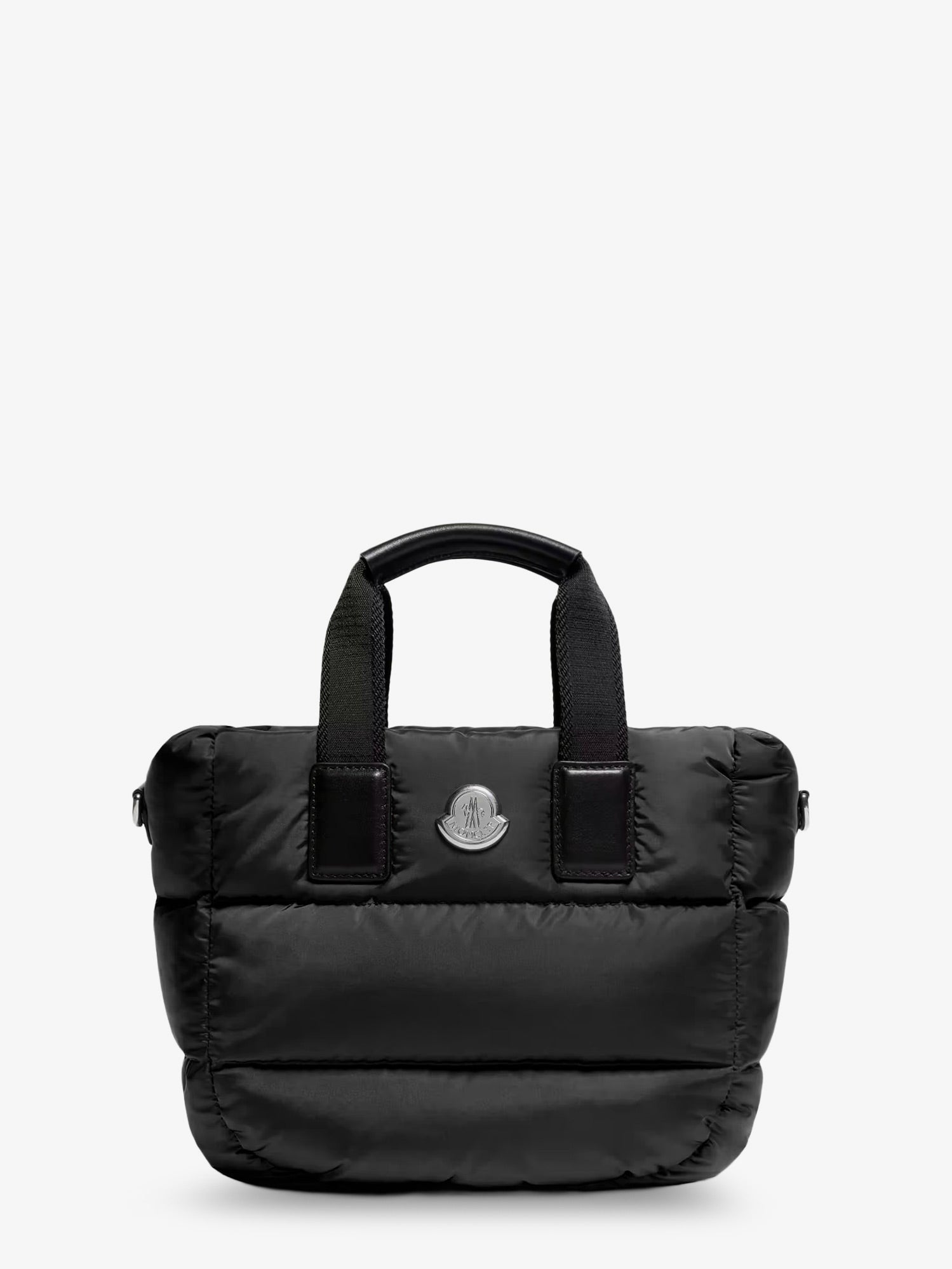 Moncler Women's Mini Caradoc Nylon Handbag Black