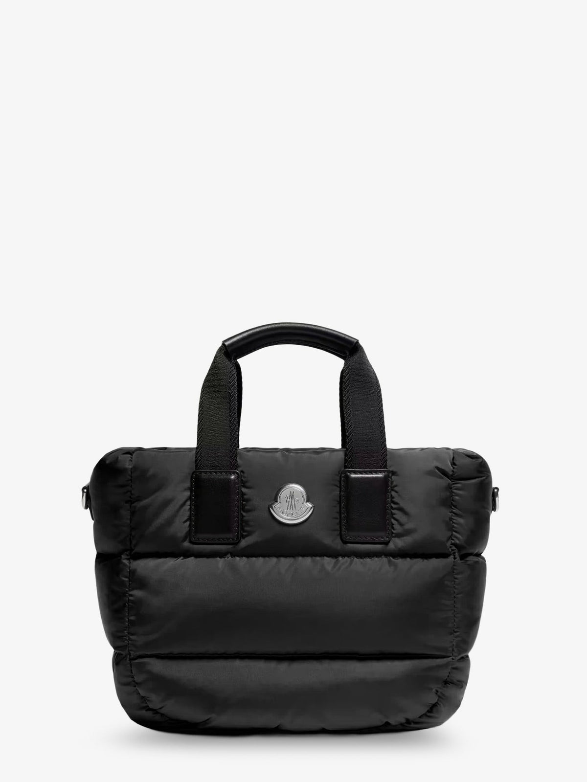 Moncler Women's Mini Caradoc Nylon Handbag Black