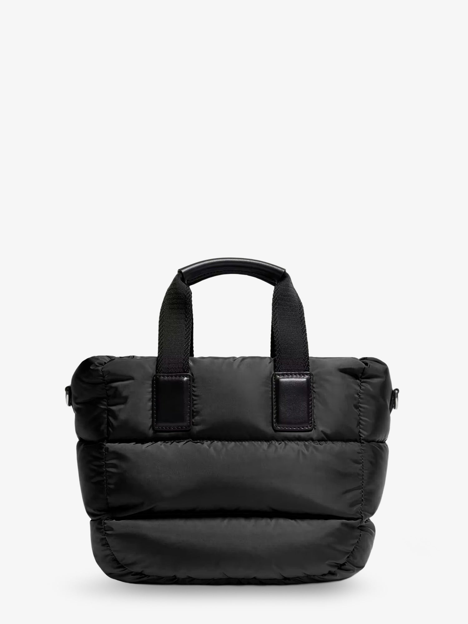 Moncler Women's Mini Caradoc Nylon Handbag Black