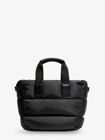 Moncler Women's Mini Caradoc Nylon Handbag Black