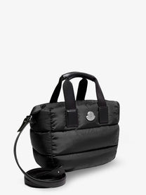 Moncler Women's Mini Caradoc Nylon Handbag Black