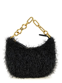 TWINSET Mini Croissant Handbag Black