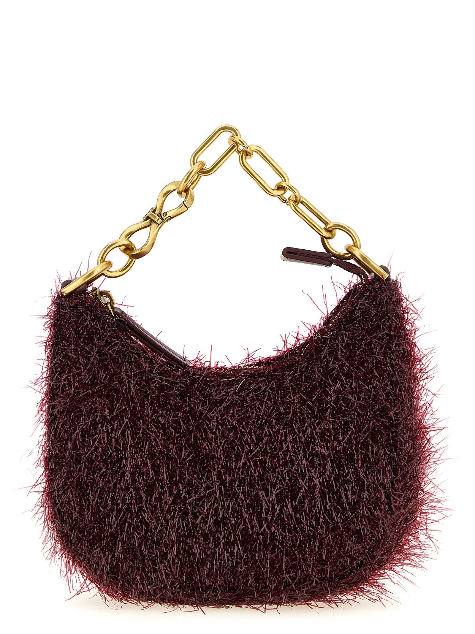 Twin Set Mini Croissant Handbag Red
