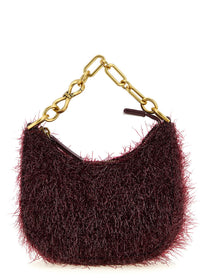 Twin Set Mini Croissant Handbag Red