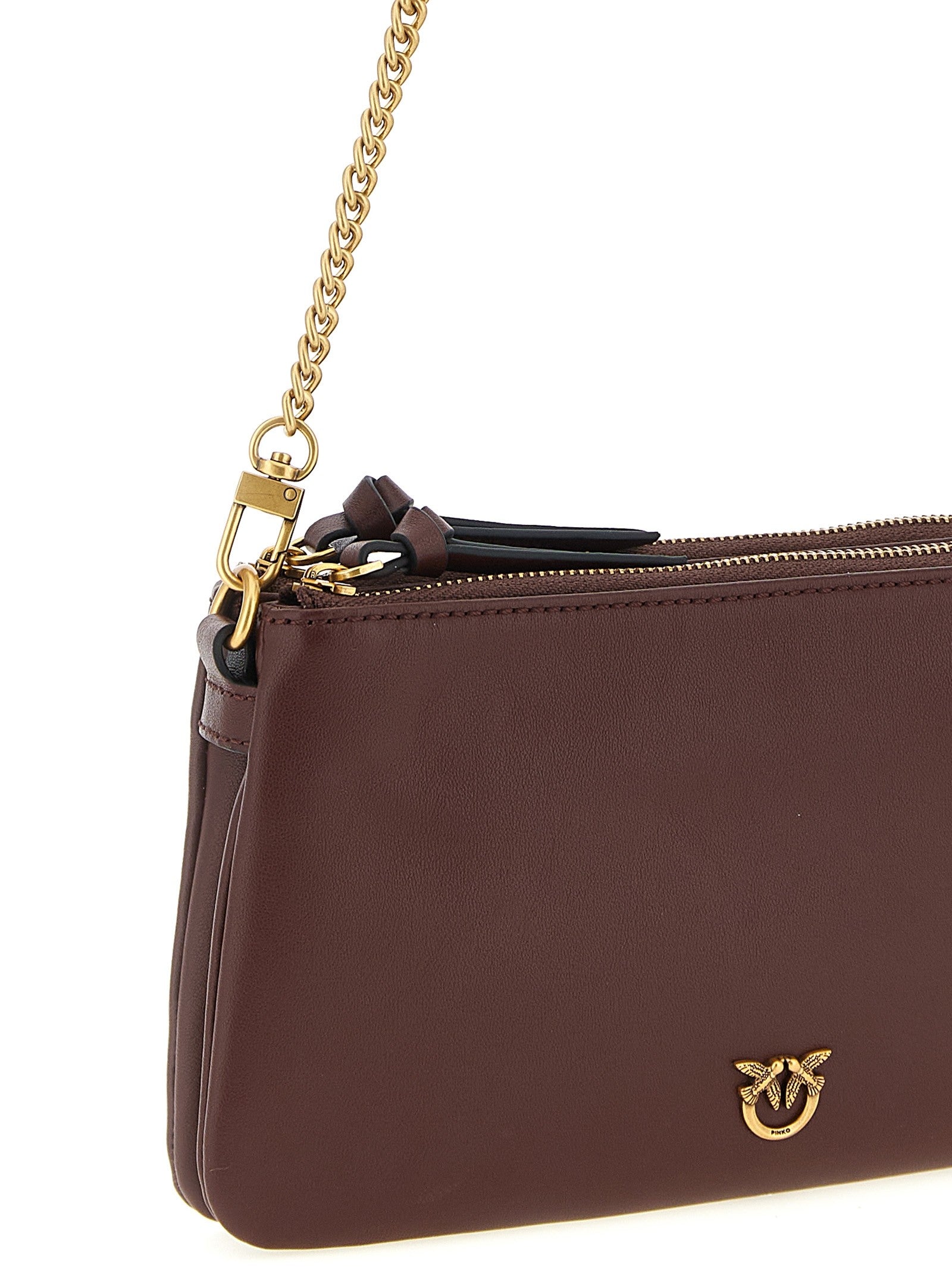 Pinko Mini Double Small Crossbody Bag Red