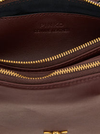 Pinko Mini Double Small Crossbody Bag Red