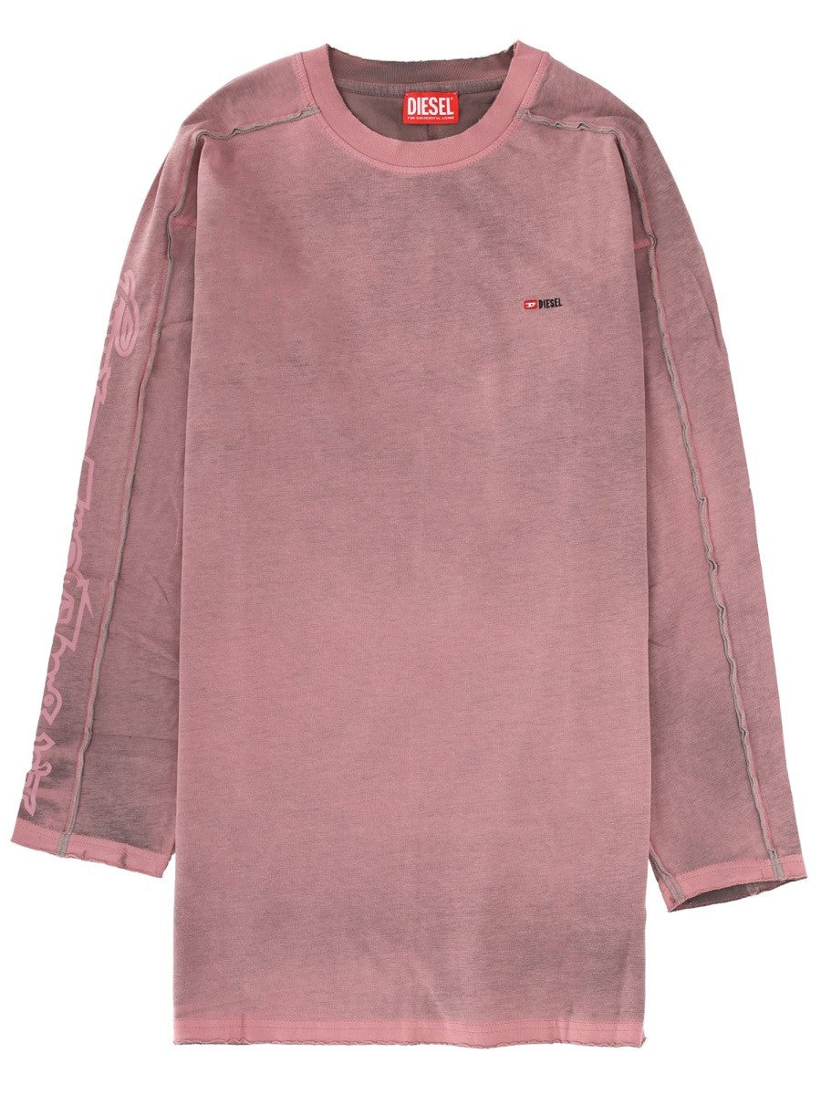 Diesel Women's Mini Dress Aliene Blue