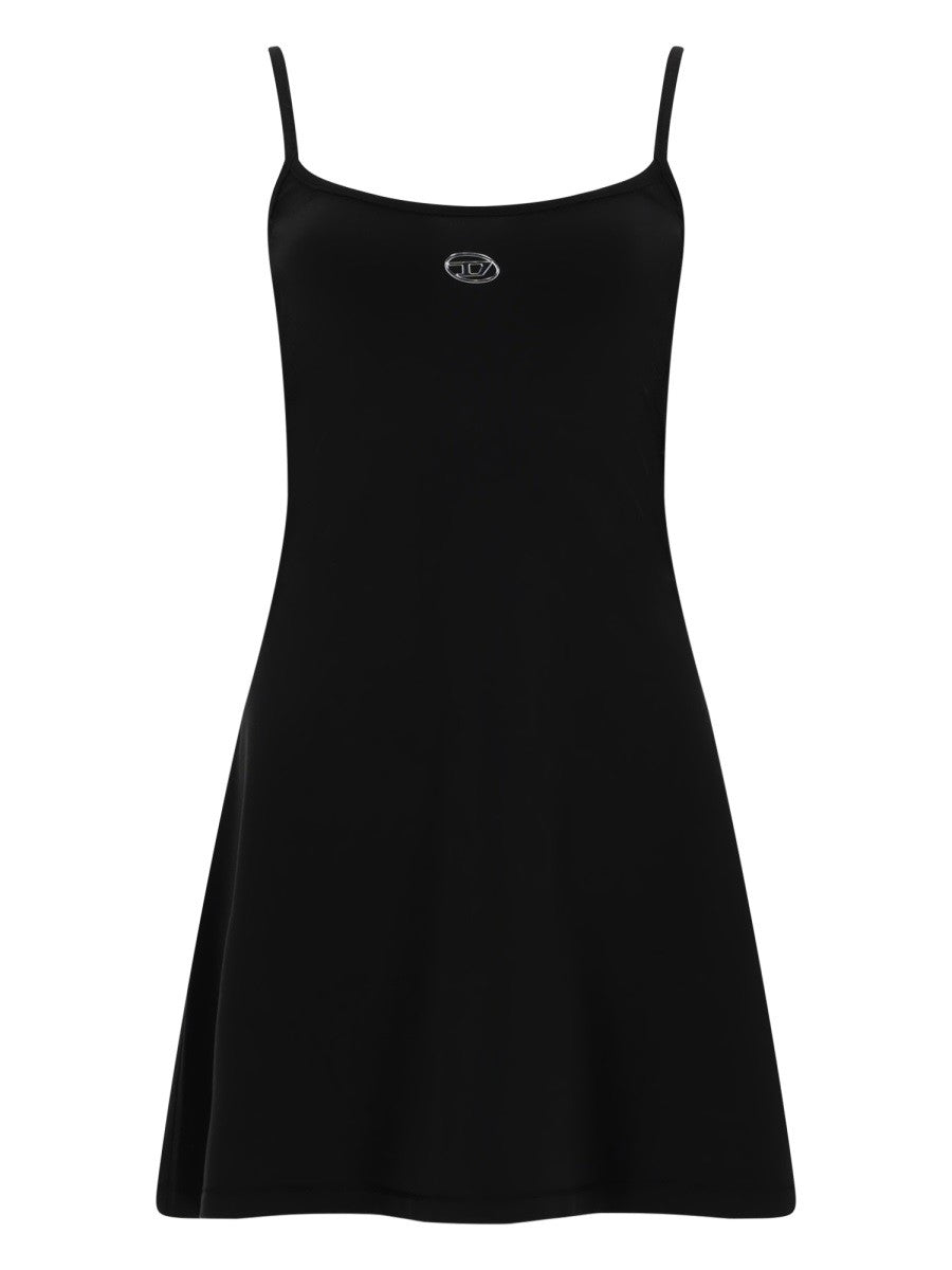Diesel Women's Mini Dress Newhop Black